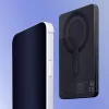Maxlife vezeték nélküli külső akkumulátor MXPB-05 20W PD 5000 mAh mágneses fekete