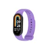Szilikon szíj Mi Band 8/M8 (4) készülékhez lila