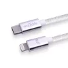 Maxlife MXUC-12 USB-C–Lightning kábel 1,0 m 27W fehér