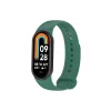 Mi Band 8/M8 készülékhez szilikon szíj, zöld