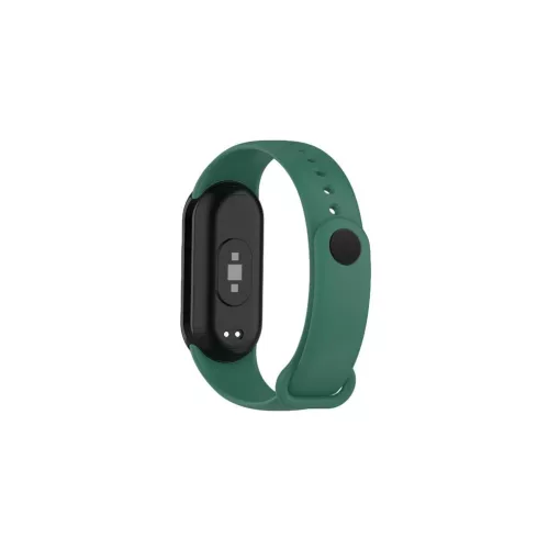Mi Band 8/M8 készülékhez szilikon szíj, zöld