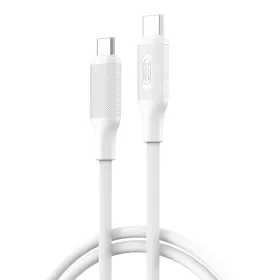 XO kábel NB-Q265B PD USB-C - USB-C 1,0m 60W fehér