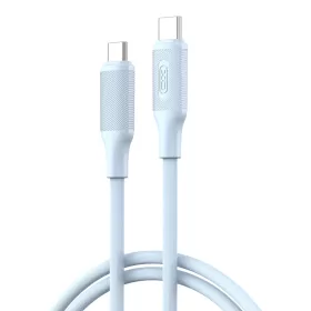 XO NB-Q265B PD USB-C–USB-C kábel 1,0 m 60W kék