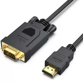 BENFEI HDMI–VGA egyirányú kábel 1,8 m fekete