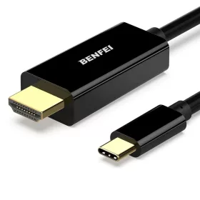 BENFEI USB-C–HDMI kábel 1,0 m fekete