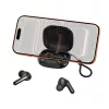 XO Bluetooth fülhallgató G53 TWS ANC + ENC állvánnyal fekete