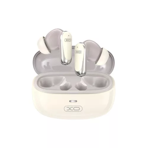 XO G42 TWS Bluetooth fülhallgató ANC + ENC bézs