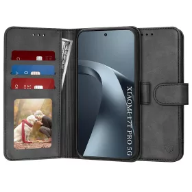   (KF2364744) Techsuit - Leather Folio - Xiaomi 17T Pro - Black