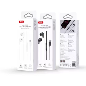 XO vezetékes fülhallgató EP84 USB-C fekete