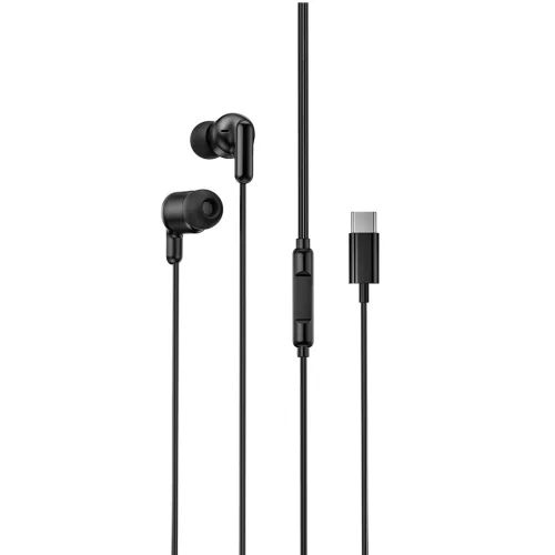XO vezetékes fülhallgató EP84 USB-C fekete