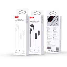 XO vezetékes fülhallgató EP82 USB-C fehér