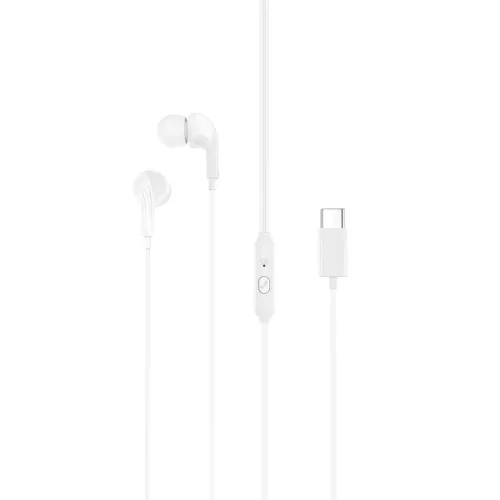 XO vezetékes fülhallgató EP82 USB-C fehér