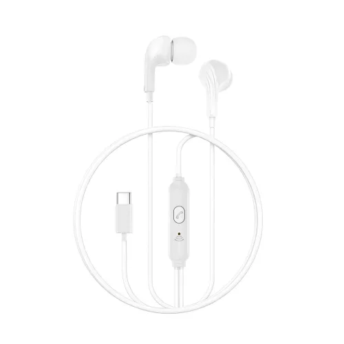 XO vezetékes fülhallgató EP82 USB-C fehér