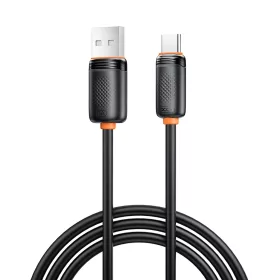 XO NB302 USB–USB-C kábel 1,0m 3A fekete