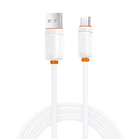 XO cable NB302 USB-USB-C 1,0 m 3A töltőkábel fehér