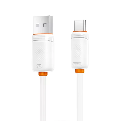 XO cable NB302 USB-USB-C 1,0 m 3A töltőkábel fehér
