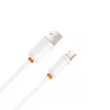 XO cable NB302 USB-USB-C 1,0 m 3A töltőkábel fehér