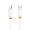 XO NB-Q302B PD USB-C–USB-C kábel 1,0m 60W fehér
