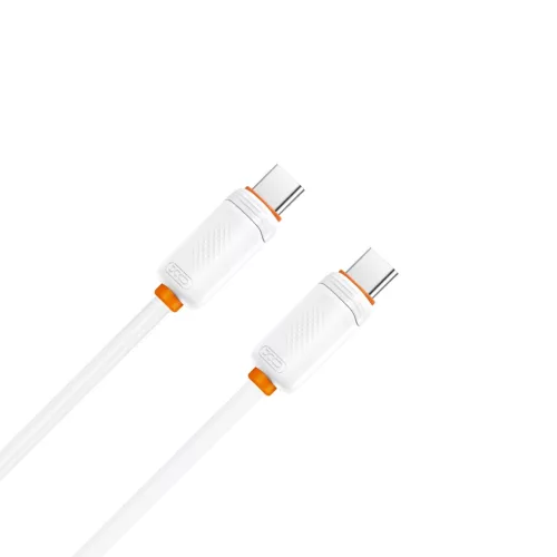 XO NB-Q298 PD USB-C–USB-C kábel 1,0 m 240W fehér