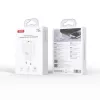 XO fali töltő CE40 PD 20W, 1x USB-C, 1x USB, fehér