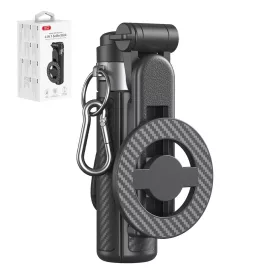   XO Bluetooth szelfibot-állvány SS25 MagSafe-kompatibilis, mágneses, 64 cm, fekete