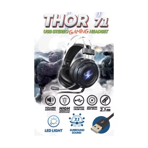 Rebeltec Thore 7.1 USB fejhallgató