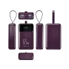Forever Vibe-TB65 20000 mAh PD QC 65W külső akkumulátor sötét cseresznye