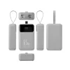 Forever Vibe-TB65 powerbank PD QC 65W 20000 mAh ezüst