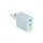 Forever Vibe-TC45AC GaN PD QC töltő 45W 1x USB-C 1x USB ezüst