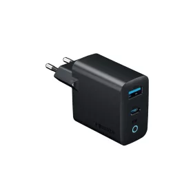   Forever Vibe-TC45AC GaN PD QC töltő 1x USB-C 1x USB 45W sötétszürke