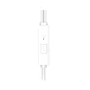 XO EP25 USB-C vezetékes fülhallgató fehér