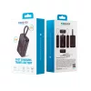 Forever külső akkumulátor TB-400 PD QC 65W 20000 mAh fekete