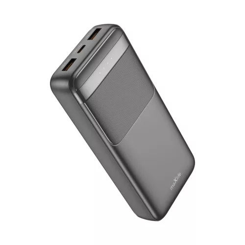 Maxlife külső akkumulátor MXPB-09 QC PD 65W 20000 mAh fekete