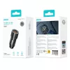 BWOO BO-CC73 PD autós töltő 1x USB-C – USB-A port 38W ezüst