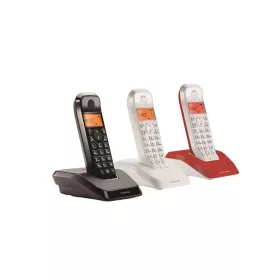   Motorola S1203 Trio DECT vezeték nélküli telefon 3 db kézibeszélővel, dokkolóval