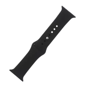   Szilikon szíj S/M Apple Watch 38/40/41 mm készülékhez fekete