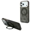 Guess Ring Stand 360 4G Classic Logo MagSafe tok iPhone 18 Pro / 17 Pro készülékhez barna