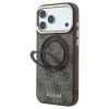 Guess Ring Stand 360 4G Classic Logo MagSafe tok iPhone 18 Pro / 17 Pro készülékhez barna