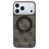 Guess Ring Stand 360 4G Classic Logo MagSafe tok iPhone 18 Pro / 17 Pro készülékhez barna
