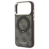 Guess Ring Stand 360 4G Classic Logo MagSafe tok iPhone 18 Pro / 17 Pro készülékhez barna