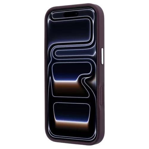 Karl Lagerfeld Ring Stand 360 Saffiano Classic Logo MagSafe tok iPhone 18 Pro Max / 17 Pro Max készülékhez bordó
