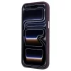 Karl Lagerfeld 360° gyűrűs tartóval Karl & Choupette Heads Pin MagSafe tok iPhone 18 Pro / 17 Pro készülékhez bordó