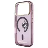 Karl Lagerfeld Peekaboo Logo MagSafe tok iPhone 18 Pro Max és 17 Pro Max készülékhez bordó