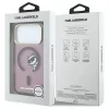 Karl Lagerfeld Peekaboo Logo MagSafe tok iPhone 18 Pro Max és 17 Pro Max készülékhez bordó
