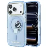 Karl Lagerfeld Peekaboo Logo MagSafe tok iPhone 18 Pro / 17 Pro készülékhez világoskék