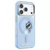 Karl Lagerfeld Peekaboo Logo MagSafe tok iPhone 18 Pro / 17 Pro készülékhez világoskék