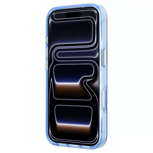Karl Lagerfeld Peekaboo Logo MagSafe tok iPhone 18 Pro / 17 Pro készülékhez világoskék