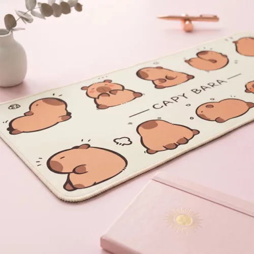 Maxlife Home Office asztali alátét MXDM-01 30x80 cm Capybara