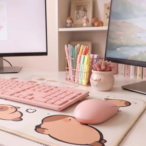 Maxlife Home Office asztali alátét MXDM-01 30x80 cm Capybara