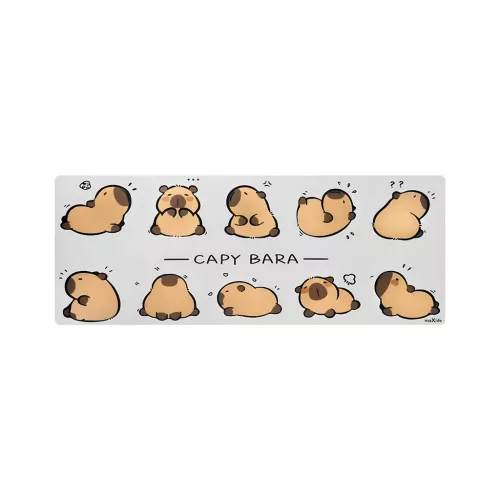 Maxlife Home Office asztali alátét MXDM-01 30x80 cm Capybara